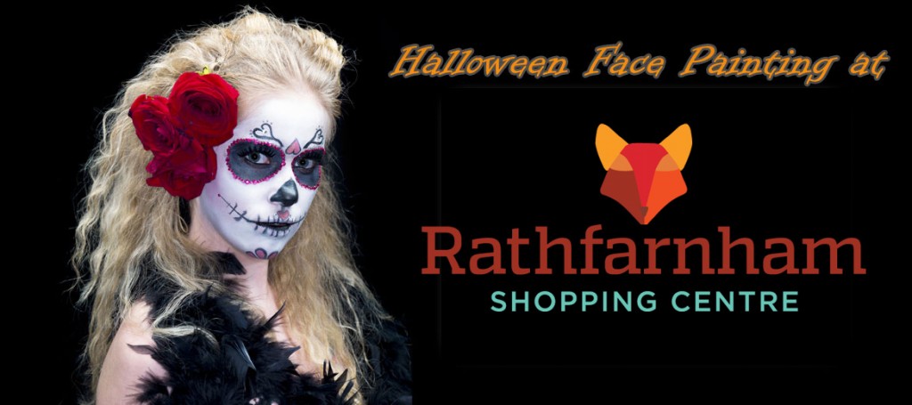 Halloween Face painting at Rathfarnham Shopping Centre