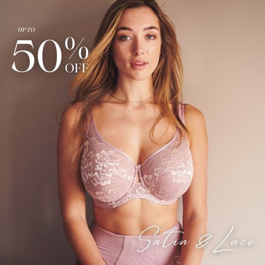 Don't forget we have up to 50% off selected styles in our Satin & Lace department in Ashley Reeves Rathfarnham! 🖤